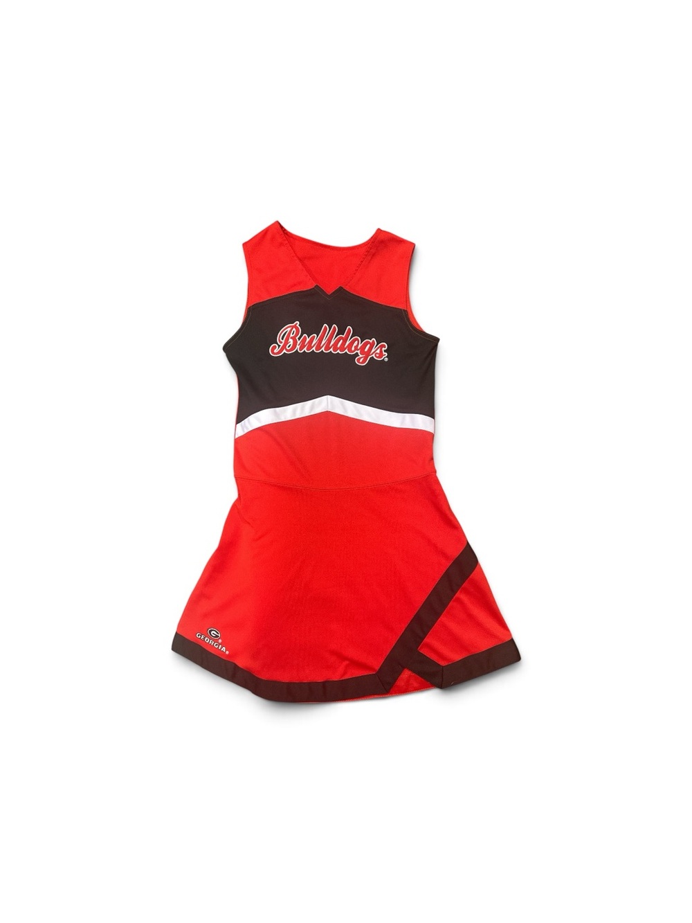 Georgia Bulldogs Red and Black Cheer Dress
